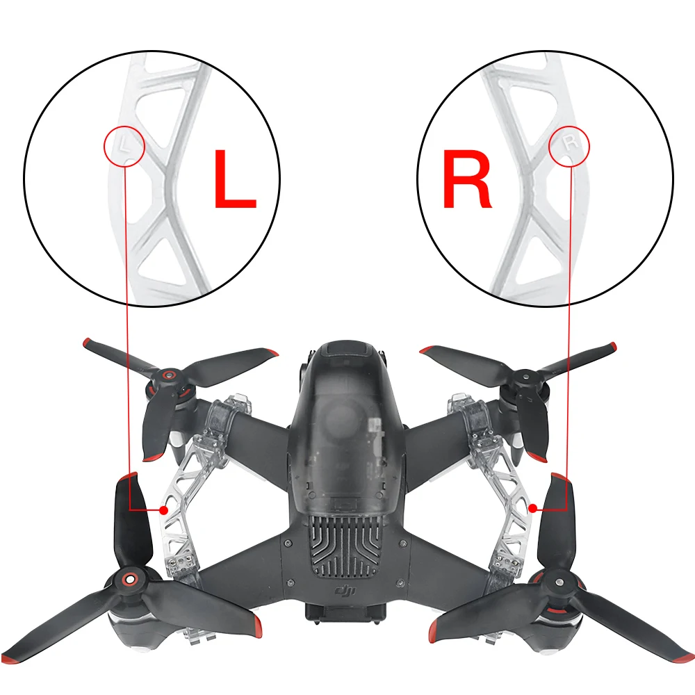 1 пара DJI FPV Drone рука наручи эффективно улучшить Дрон Arm прочность снижают риск