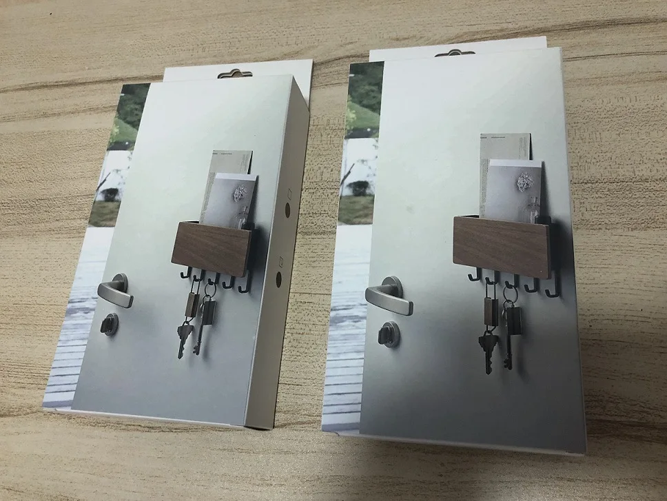 Магнитный Крючок для ключей с лотком настенный держатель RIN домашний декор