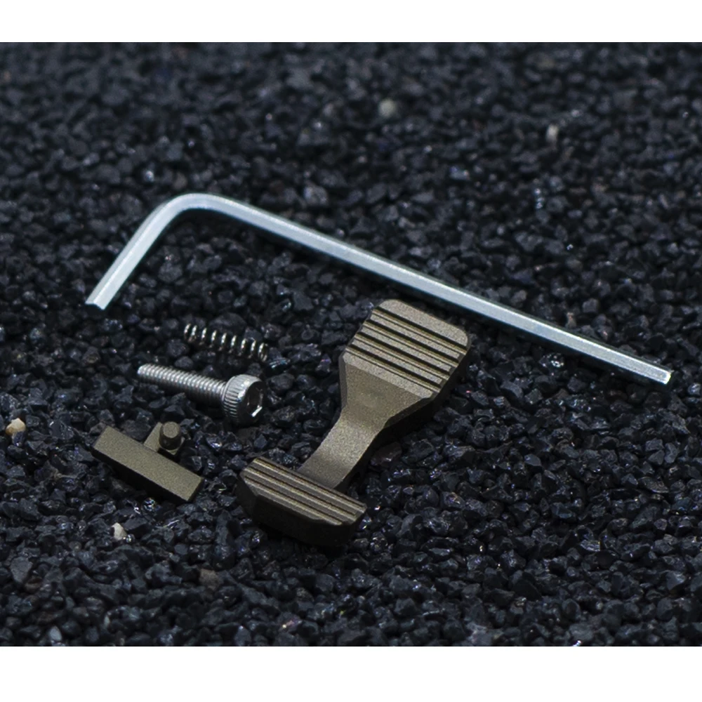 Высокое качество CNC болт из алюминиевого сплава Stop для M4/M16 Series Airsoft AEG Gel Blaster Bolt Catch