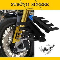 motorcycle mudguard cover protection for adv150 pcx150 pcx125 cnc aluminum front fender slider protector adv150 accessories