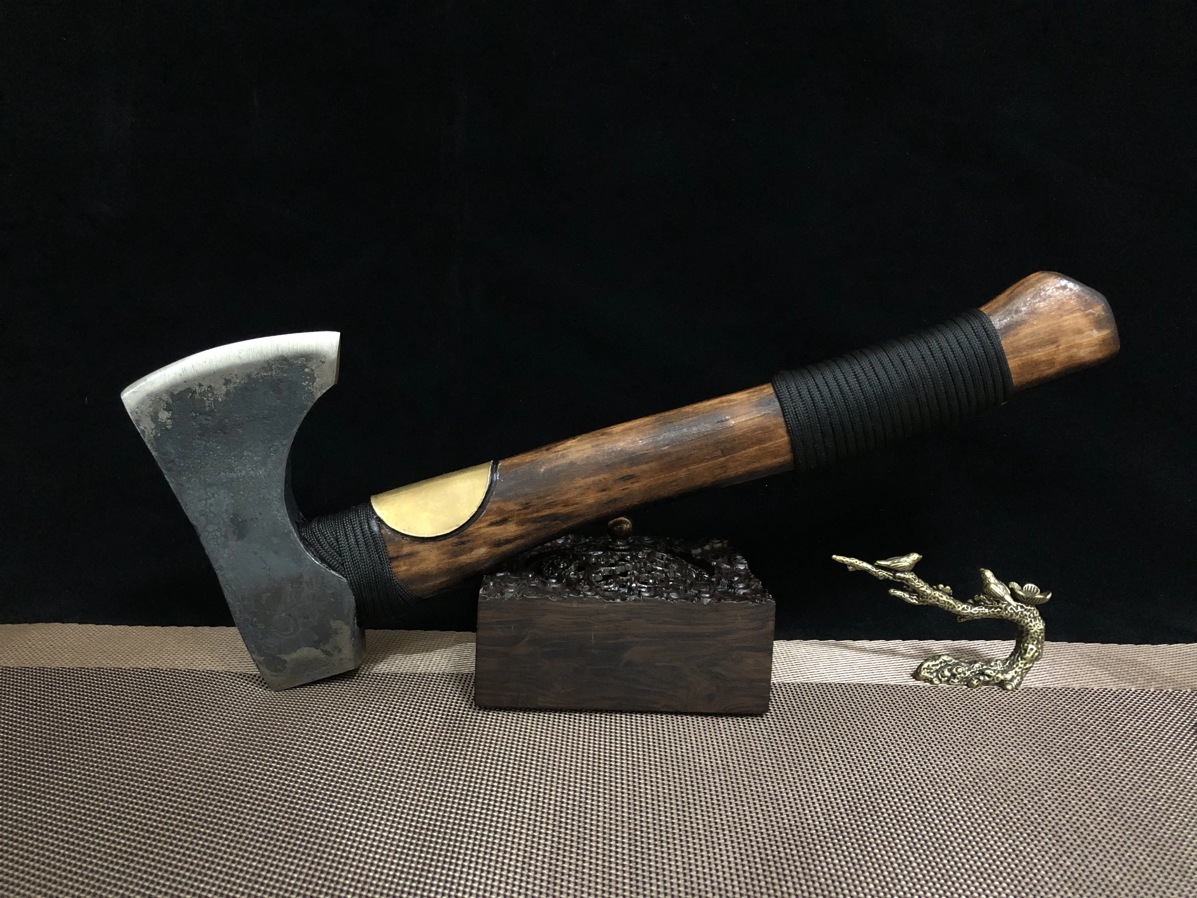 Мэнни бытовой tomahawk стальной кузнец ручной ковки для кемпинга инструмент