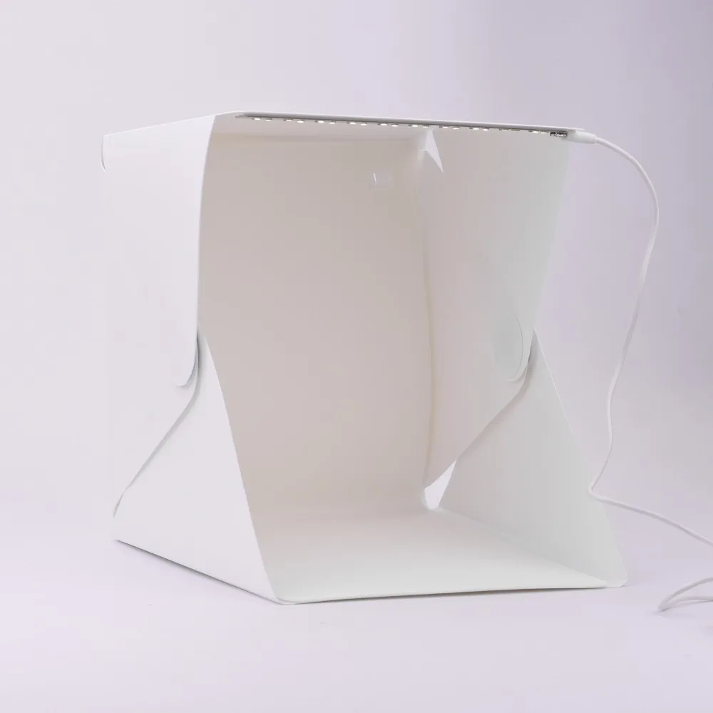 Мини-складная светлая коробка для комнаты светодиодная Яркая Мягкая столешница