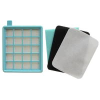 comparable with fc8058 01 filter set for philips powerpro active and compact vacuum cleaner