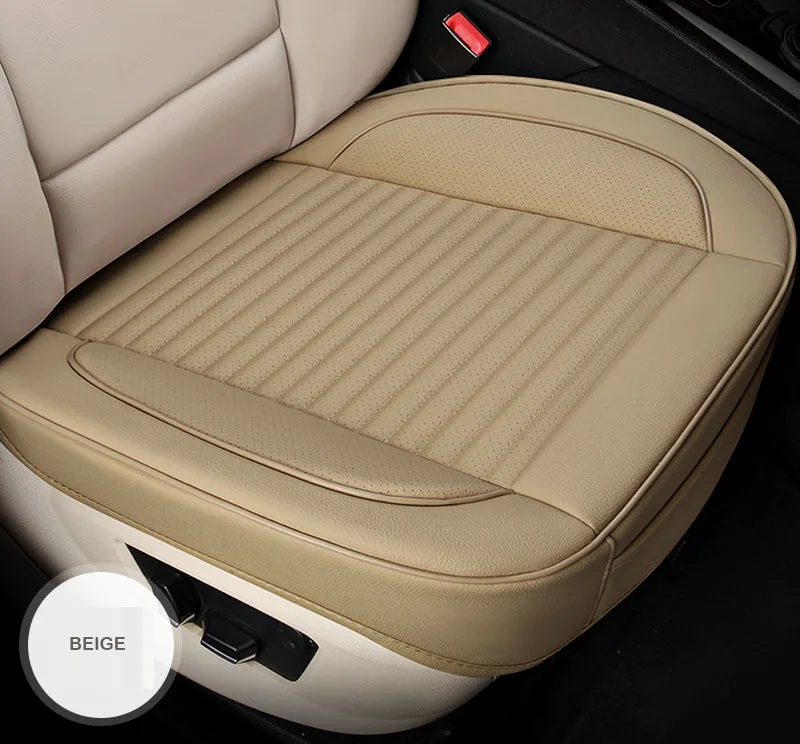 BEIGE Универсальный чехол для автомобильных сидений кожаный для Opel Astra h j g mokka insignia Cascada corsa adam ampera Andhra zafira автомобильные аксессуары - Название цвета: BEIGE