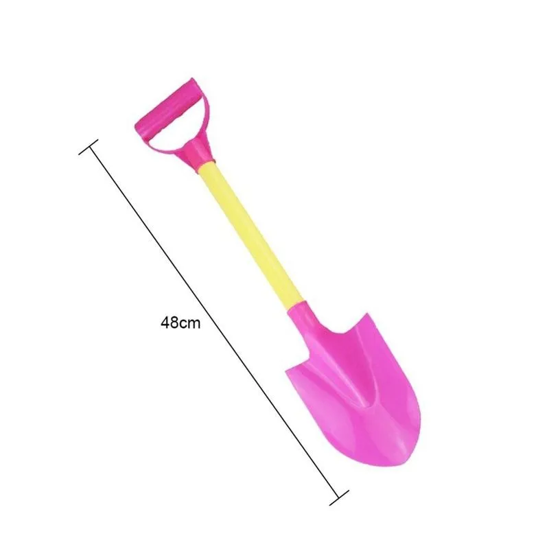 

1pcs Children Outdoor Beach Shovels Digging Sand Tool 48cm Summer Beach Shovel Digging Sand Shovel Outdoor Toy Random Color