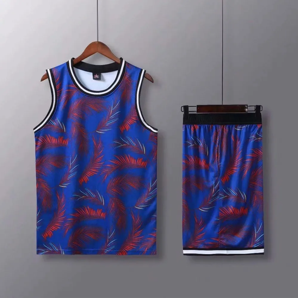 2019 персонализированный комплект баскетбольных футболок для взрослых мужчин