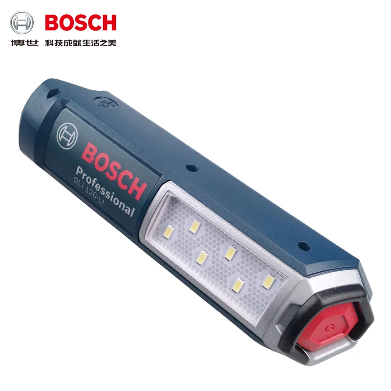 Bosch GLI120-L I перезаряжаемый флэш-светильник GLI120-LI Универсальный Bosch 10.8V12V литиевая батарея ручной светодиодный светильник