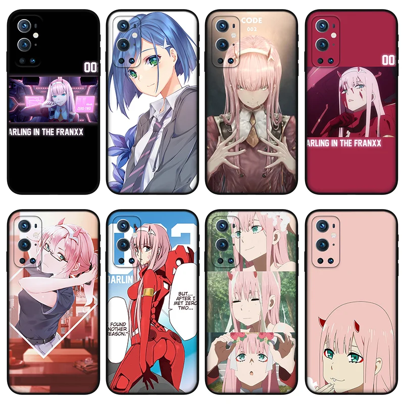 

ZEROTWO чехол для телефона аниме для OnePlus 8 9 pro, противоударный мягкий силиконовый чехол для OnePlus 5 7 8 9 Pro 6T 7T 8T