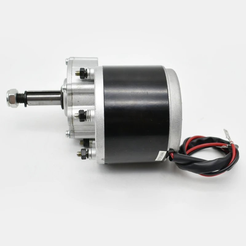 Мотор для коляски 24 В 250 Вт 60 мм удлиненный вал мотор-редуктор постоянного тока