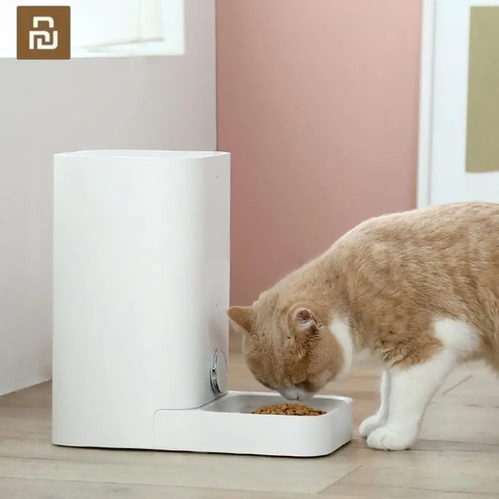 Умная кормушка для кошек YouPin PETKIT автоматическая миска домашних животных никогда