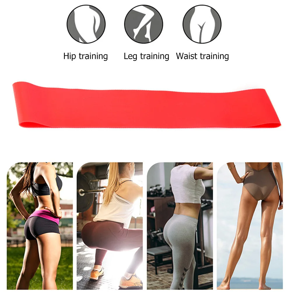 

5 Colors Yoga Sports Resistance Rubber Band Yoga Pilates Gym Fitness Training Pull Rope Training Workout Strength Elastic Bands