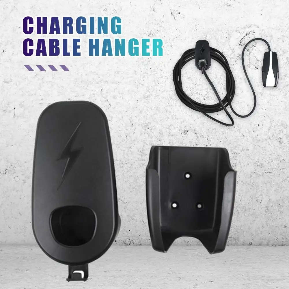 

Charging Cable Organizer For Tesla Model 3 Y Charging Cable Organizer Wall Mount Connector Holder With Chassis Bracket