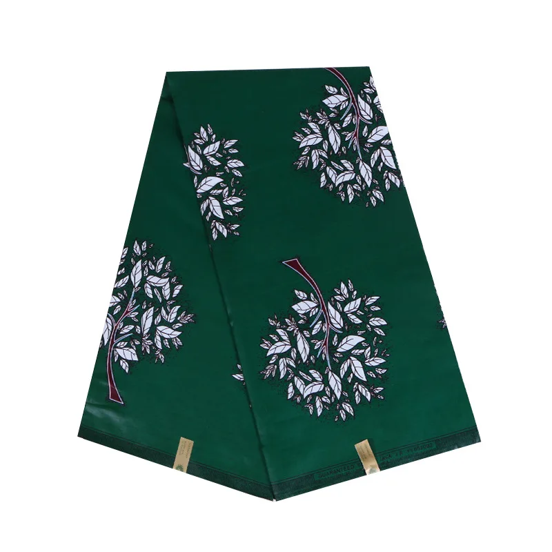 

Новинка 2019, 6 ярдов, 100% хлопчатобумажная ткань с Африканским принтом, новая восковая ткань bintareal с Африканским принтом, свадебное платье