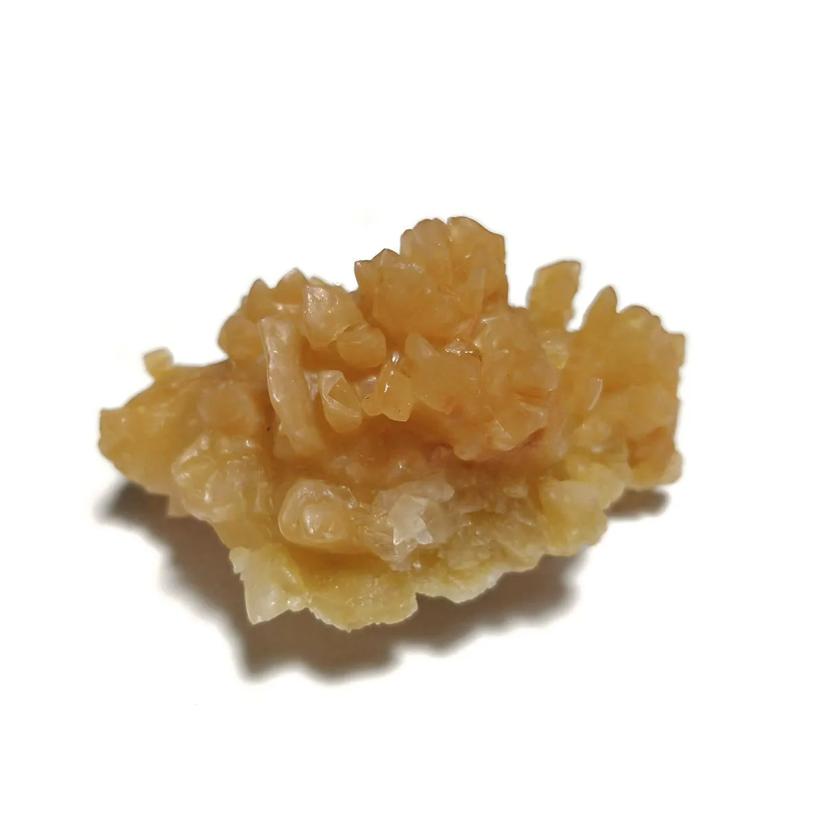 

82g B6-1a Rare Natural Orange Calcite Mineral Quartz Crystal Specimen Ornaments Collectibles Gifts From Yunnan Province China