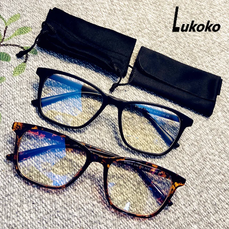 LUKOKO анти синий луч света излучения очки для компьютерных игр для мужчин и женщин синий блокирующий блокатор очки gafas luz azul