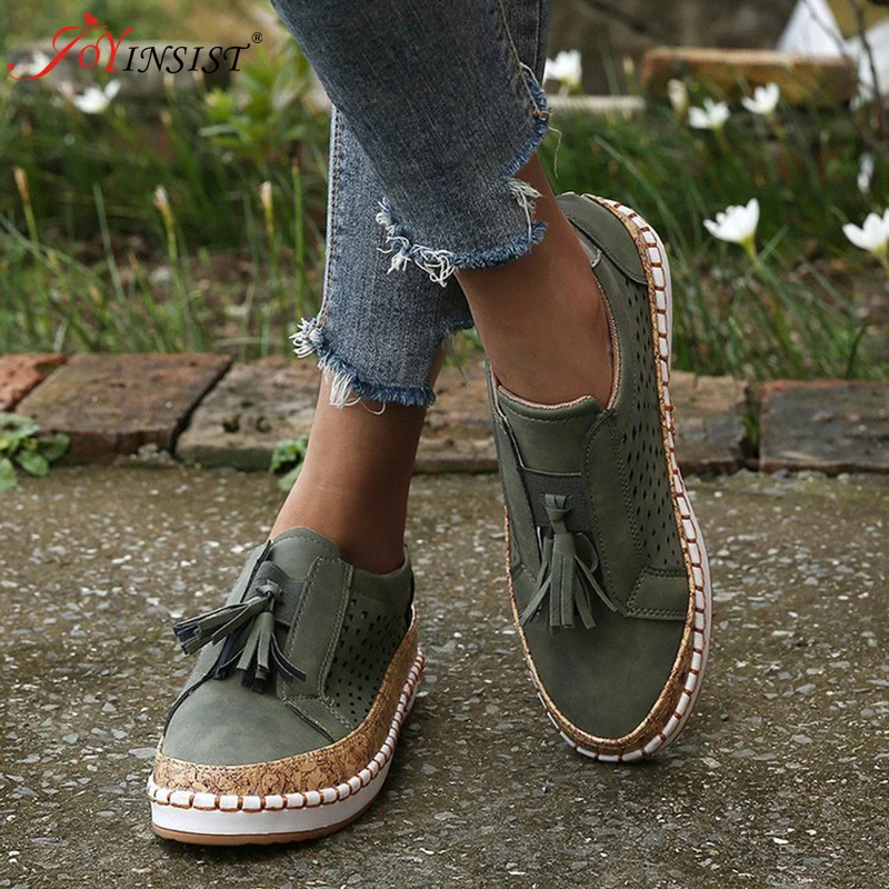 2022 Sneakers Women Shoes Slip On Hollow Out Women's Flats Ladies Loafers Casual Woman Fashionable Women's shoes Breathable