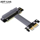 Интерфейс U.2 U2 к pci-e 3,0 X4 to X1 SFF-8639 NVMe pcie Удлинительный кабель для передачи данных 1X U2 pci express 3,0