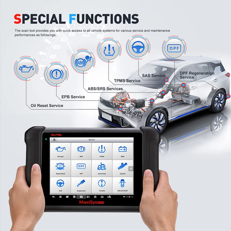 Autel MaxiSys MS906 OBD2 сканер Automotivo диагностический ключ программируемый код читатель OEM инструменты ключ кодирования elm327 как подарок AL319