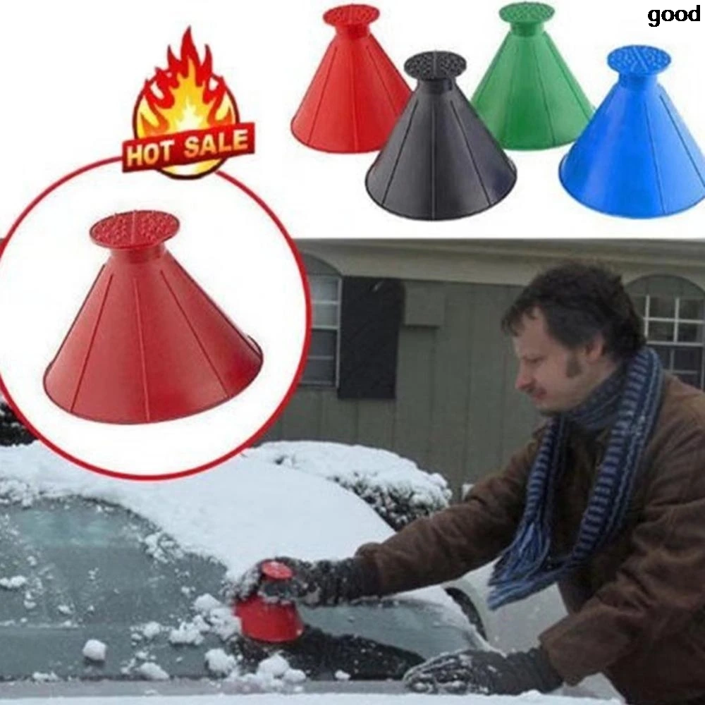 Car Windshield Scraper Remove Snow Shovel Funnel for renault scenic passat fiat 500x mitsubishi outlander Vesta lada accessories |
