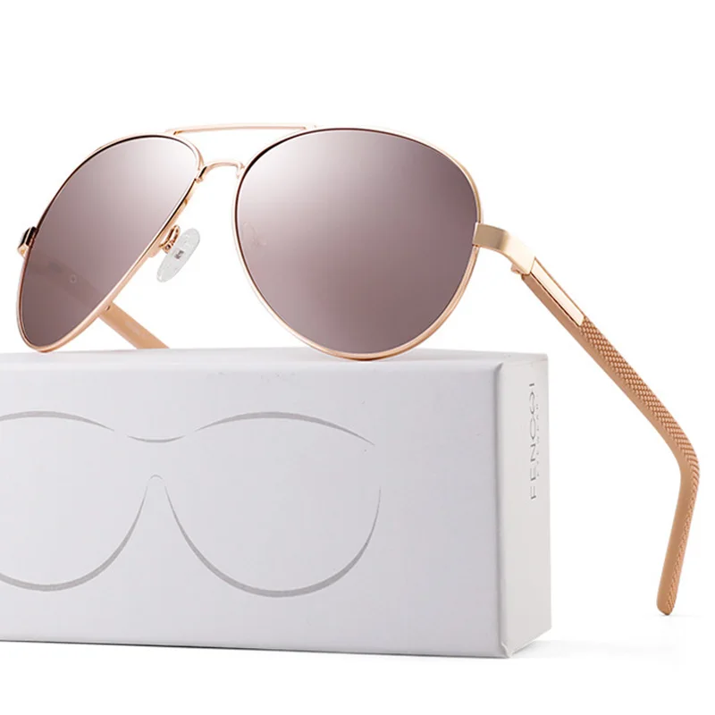 Classic Design Pilot Sunglasses Women Brand Pink Blue Mirror Lens Sun Glasses Ladies Summer Outdoor Travel UV400 Goggles RX236 | Аксессуары