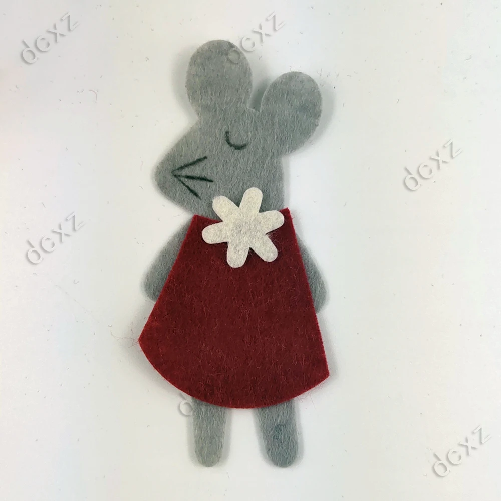 Новые деревянные штампы для скрапбукинга C-236-28 мыши совместимые с большинством