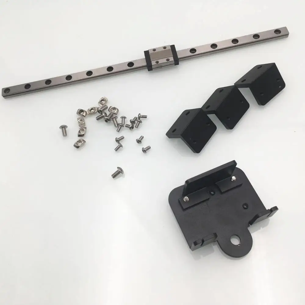 Creality CR 10S S4 S5 Ender 3 3D принтер X axis linear rail upgrade kit алюминиевый линейный рельс мод для 10