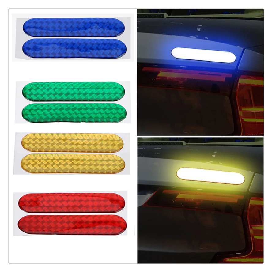 Наклейка на дверь автомобиля предупреждающая лента светоотражающая для McLaren 650S