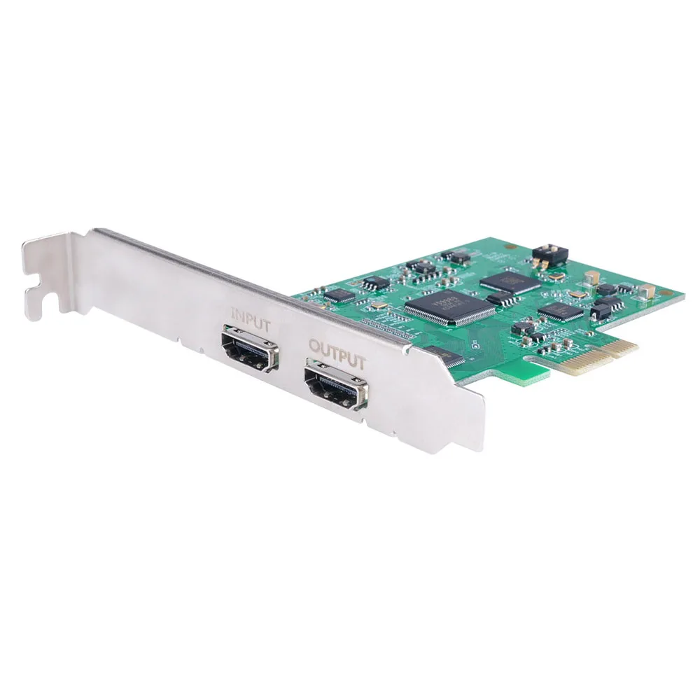 

PCI-E HD Video Capture Card HDMI-compatible Capture Card PCI Express 1080P HD Capture Card for Meeting Live Broadcast Streaming