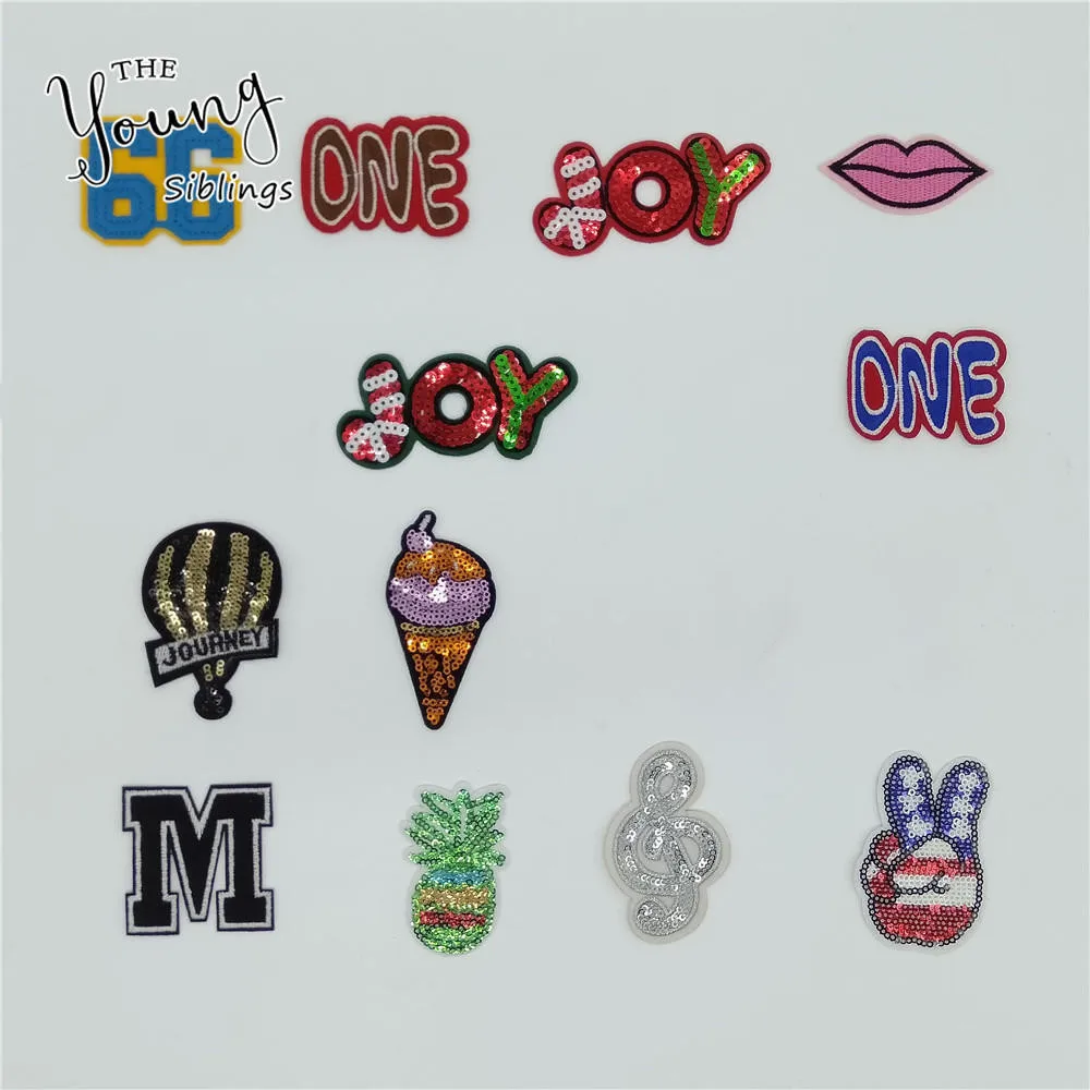 Модные детские нашивки с героями мультфильмов и аппликацией сделай сам