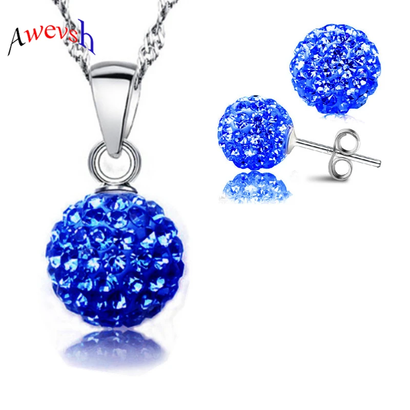 Ювелирные комплекты dubai нигерийские свадьбные африканские 925 диско шар с