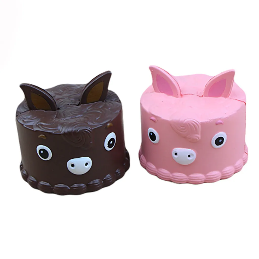 Kawaii зеленый мультфильм Динозавр мягкий медленно поднимающийся сжимает игрушки