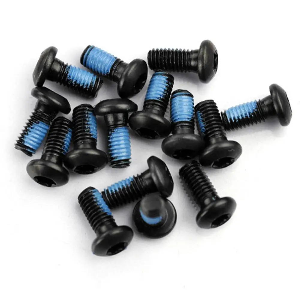 

12Pcs/Set 12mm Bicycle Disc Brake Bolts Mounting Screws T25 Head Mountain Bike Disc Cycling Accessories Steel Mount Screw