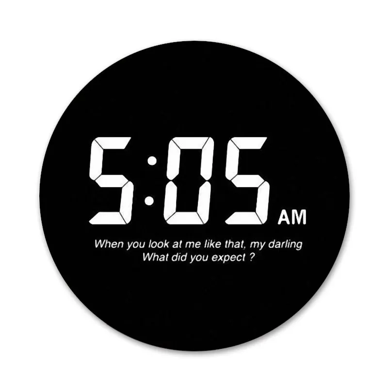 Значки с арктическими обезьянами 58 мм значки металлические для украшения одежды