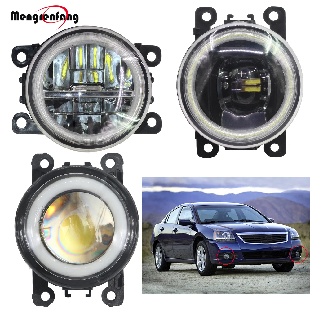2 х Противотуманные фары Дневные Фары Светильник LED Halo Кольцо Ангел глаз DRL
