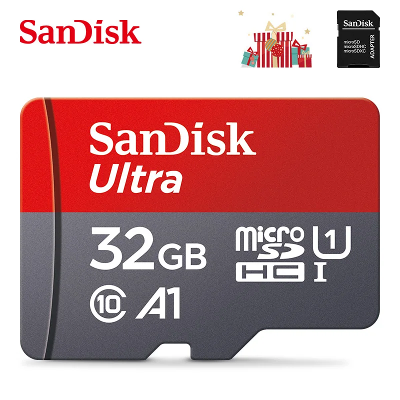

5pcs 100% Original SanDisk 32GB Micro SD Card 32g Class10 TF Card 32gb Max 120Mb/s C10 A1 memory card for smartphone w/ Adapter