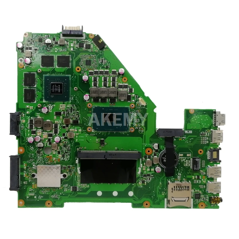 X550VX материнская плата для ноутбука ASUS X550V оригинальная 4GB RAM I7 6700HQ GTX950M