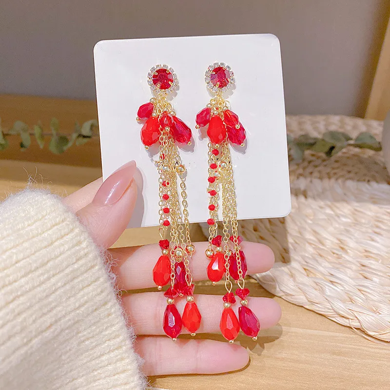 

Hoop pearl butterfly gold earrings oorbellen voor vrouwen fashion elegant cherry earings jewelry 2020 boucle oreille for women