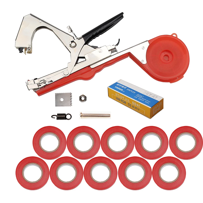 

Potable Plant Hand Tying Tape tool Tapener Machine Garden Stem Branch Binding Tools Tape tool Tapener or tapes or nail 1pc