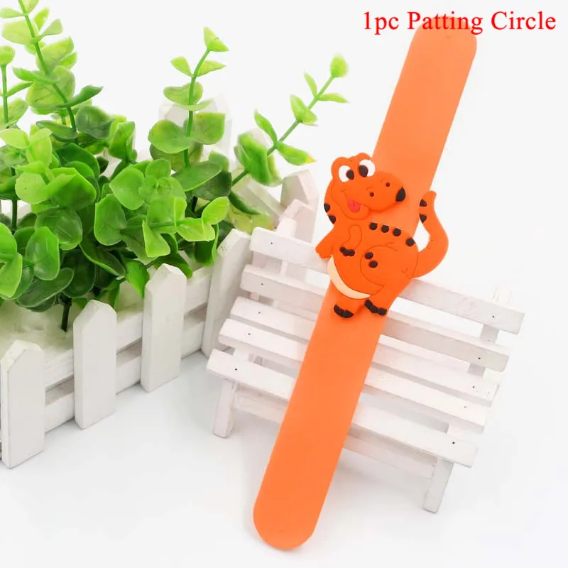 1pc Patting Circle 6 Динозавр ПВХ фольга Висячие завитки динозавр день рождения украшения Детские сувениры Юрский динозавр Потолочные Подвесные гирлянды принадлежности - Цвет: 1pc Patting Circle 6