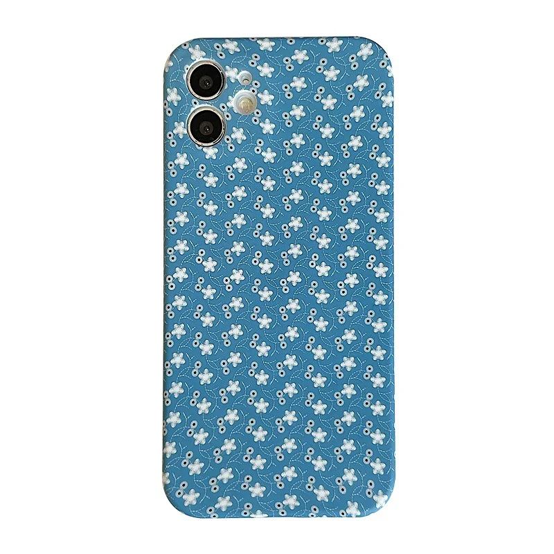 

Easterm Baby Blue Frosting TPU Soft 12 Protective Case ForPromax 12 11Pro 11 Promax XSMAX 11 XS XR 8P 7G SE Cover