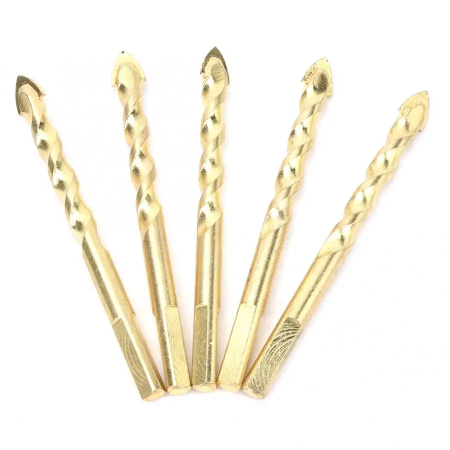 

Multifunction Triangular Twisted Drill Bits Carbide Slotted Drill Bit for Ceramic Tiles Glass Countersink Drill Bits Hand Tools
