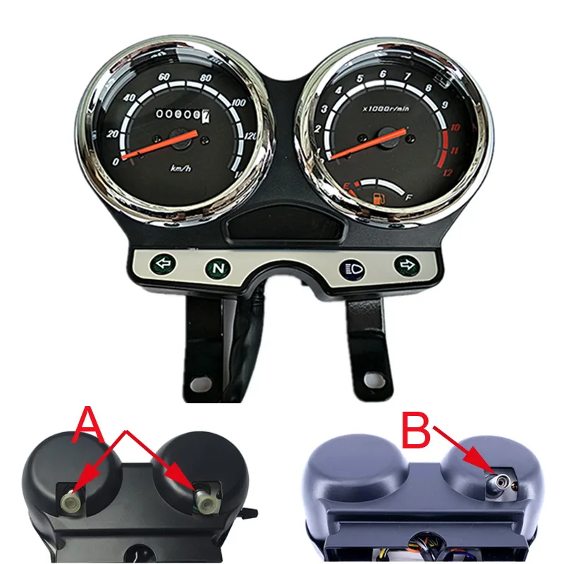 Аксессуары для мотоциклов тахометр скорость Haojue Suzuki Qingqi GT125 QS125-5/5A/5B/5C измеритель