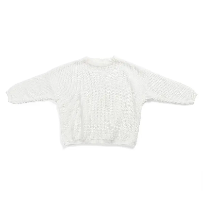 

New Children's Knitting Sweater Girls' Pure Color Simple Sweater Fashion Children's Clothing