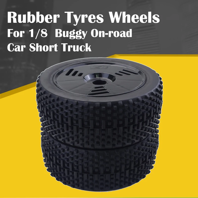 2 шт. 1/8 резиновые шины на радиоуправлении для автомобиля Redcat HPI Hobao HSP багги дороге