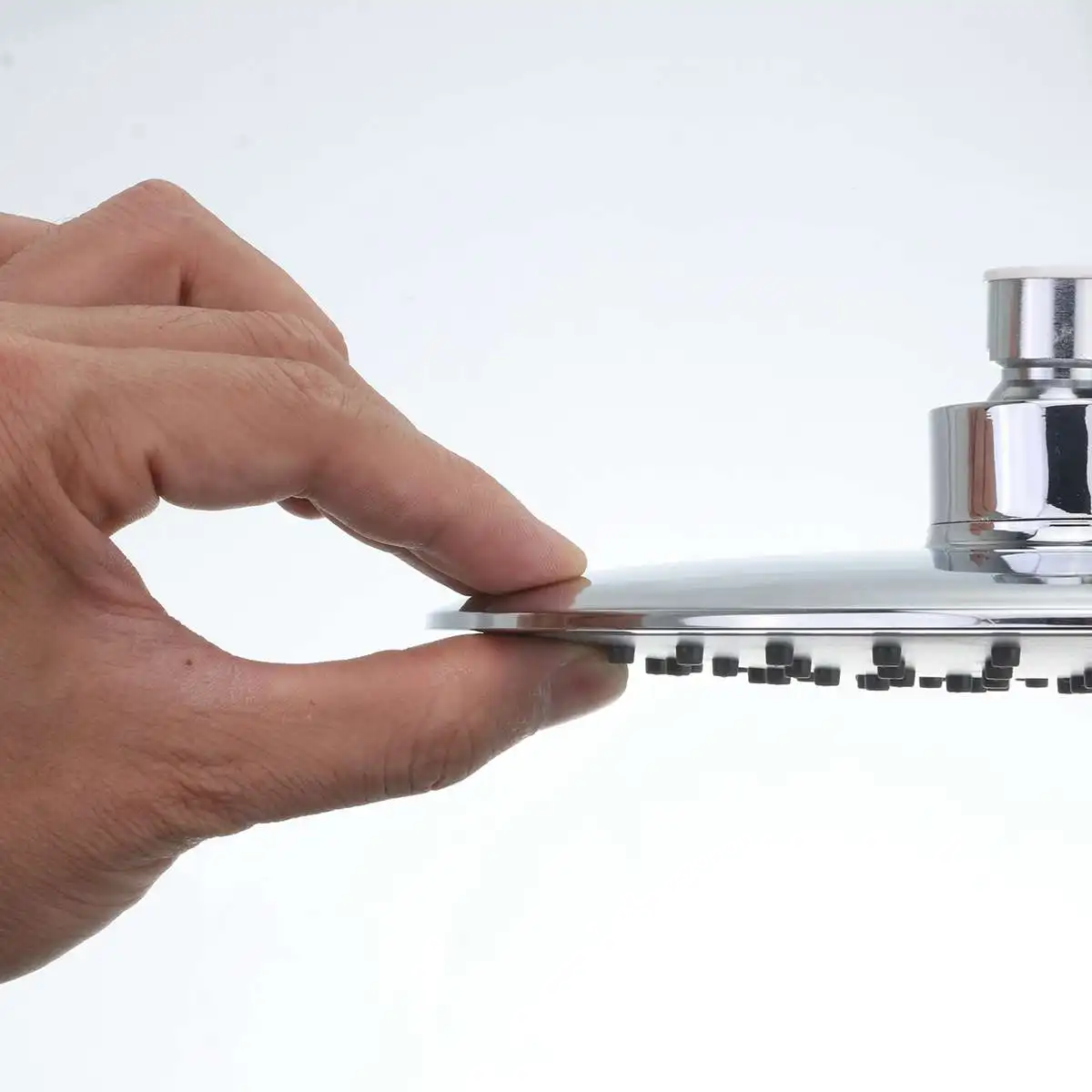 

8 Inch Luxury ABS Plastics Ultra-Thin Large Rainfall Shower Head Bathroom Showerhead High Pressure Hand Held Shower head