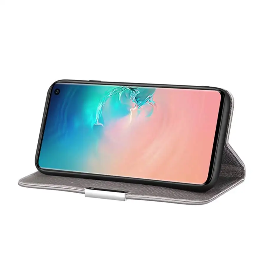 PU Leather Flip Case For Samsung S7 S8 S9 S10 J4 J6 Plus e Edge A10 A20 A30 A40 A50 A60 A70 A90 M40 Note 10 Pro Phone Case Cover