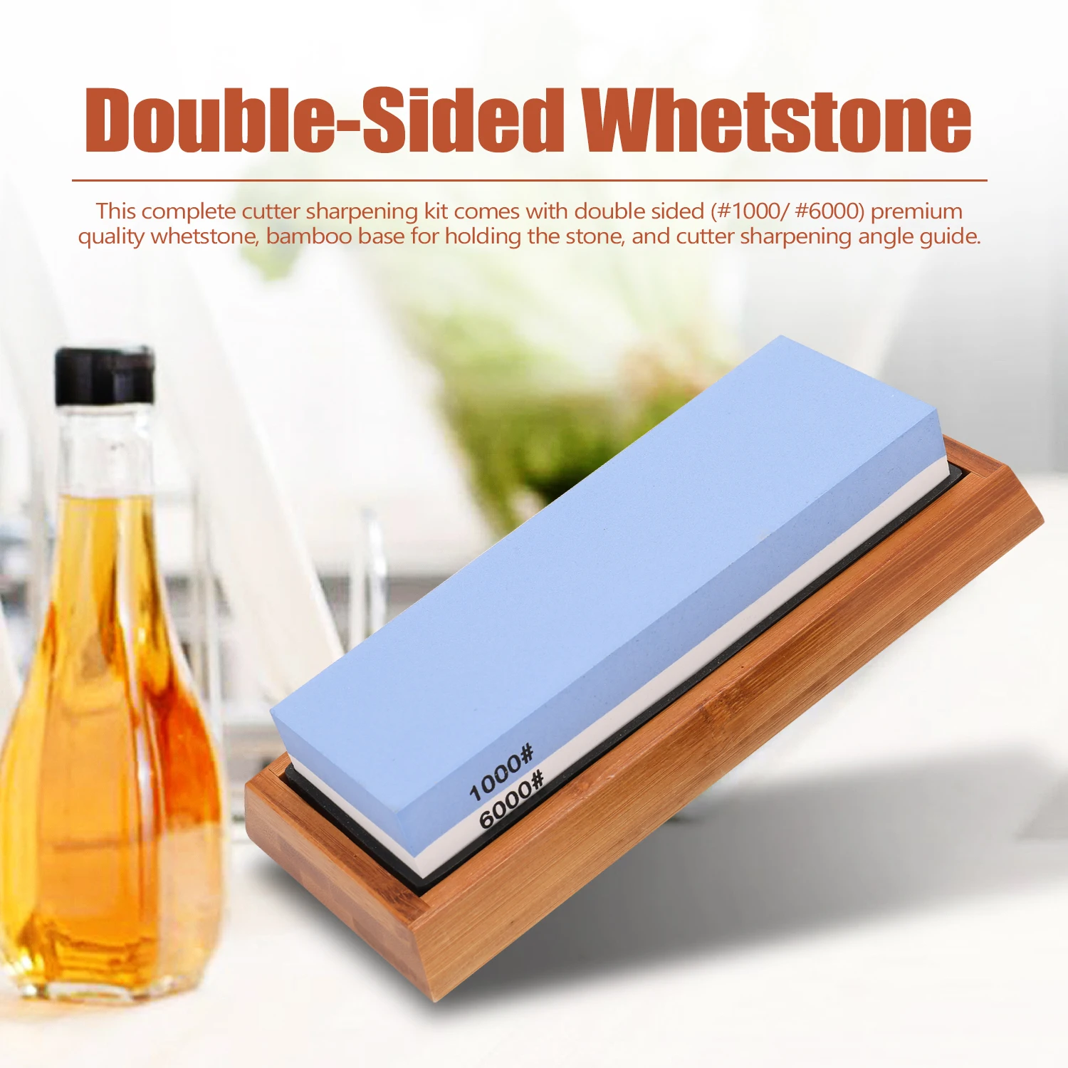 Профессиональный точильный камень для ножей шлифовальный водный кухонный