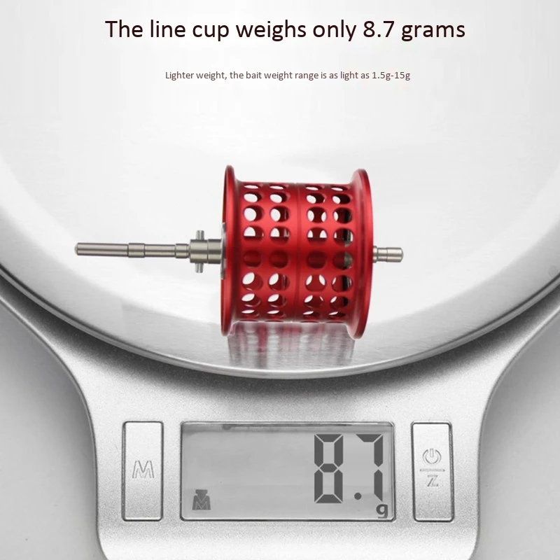 Рыболовная катушка запасная шпуля легкий 8 7 г чашки сделай сам аксессуар для Абу