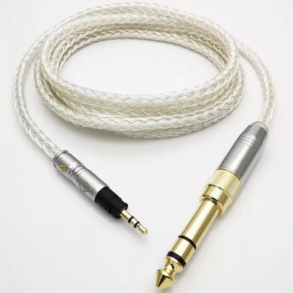 

For Sennheiser Momentum 3/2/1 Headphone 16 Core Earphone Hifi Cable 3.5mm to 2.5mm Bluetooth Headset Wire Connection Cables 1.2M