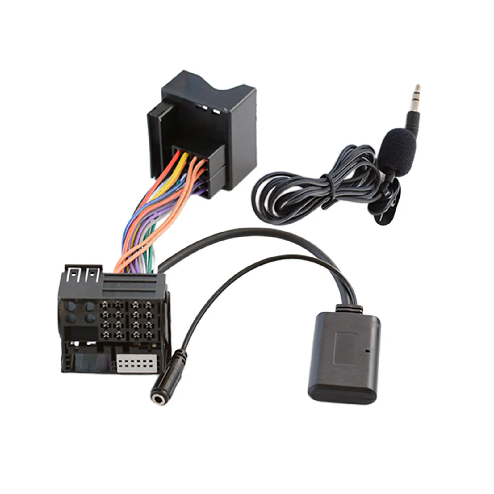 Автомобильный Bluetooth 5 0 AUX аудио кабель адаптер с микрофоном для BMW E60 E63 E64 E65 E66 E82 E87